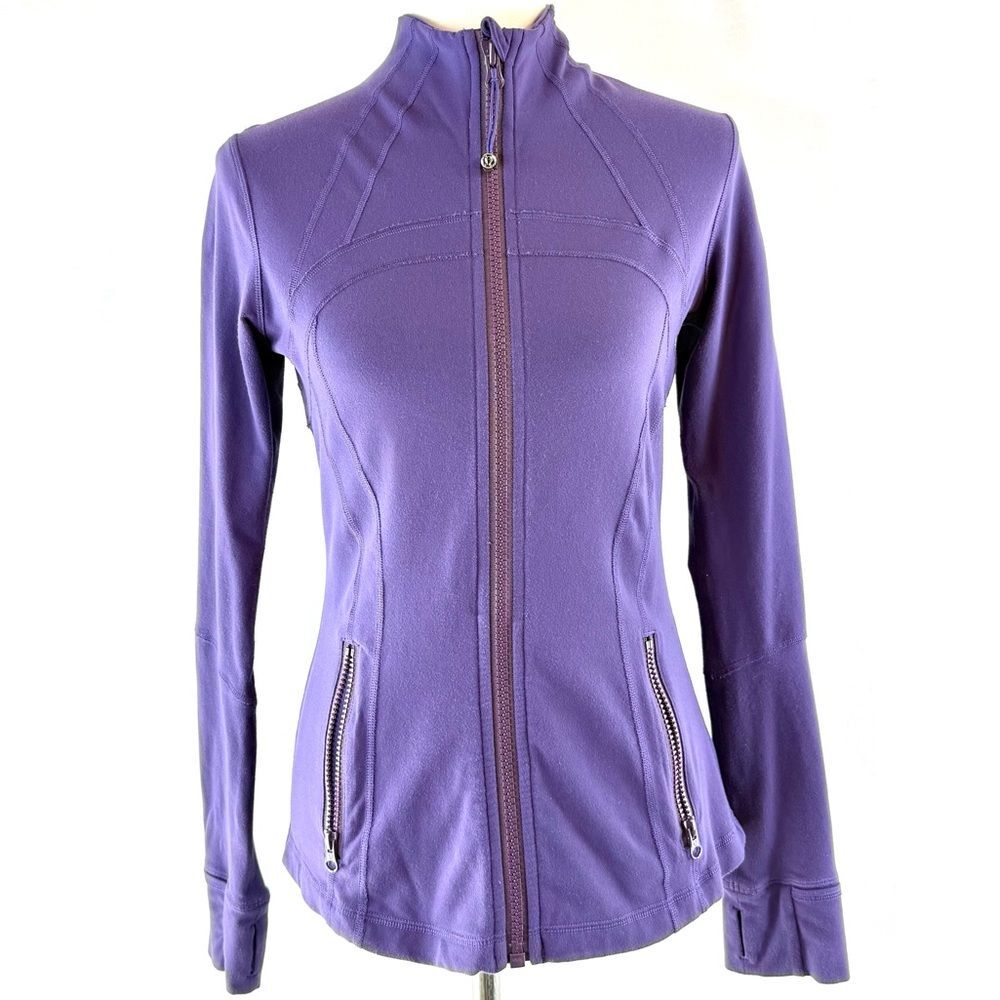 Lululemon Define Purple Full Zip Jacket